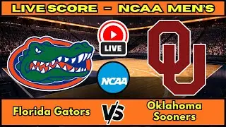 🔴 Florida Gators vs Oklahoma Sooners | NCAA Men&rsquo;s Basketball | Live Score Update Jan 13