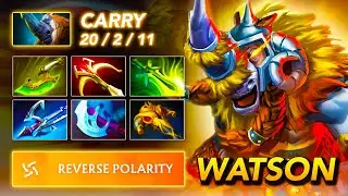 Watson MAGNUS Carry - Patch 7.37e | Full Gameplay Dota Class