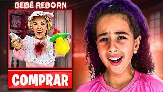 CUIDEI DE UMA BEB&Ecirc; REBORN REALISTA POR 24&nbsp;HORAS!