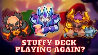 Rush Royale | Stuffy deck playing again? Frost + Meteor + Minotaur 20.1