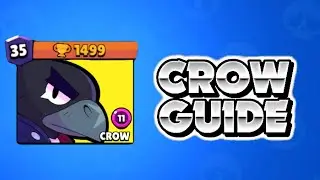 Как играть за Кроу как профессионал | Руководства по Brawl Stars 🏆