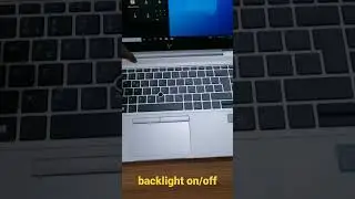 Hp Elitebook 840 G5 Backlight on/off Shortcut