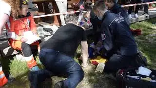 Oživljanje otroka utopljenca