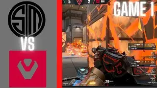 LOWER FINALS! NEW Sentinels Roster VS TSM &ndash; FULL MATCH | 2023 Ludwig x Tarik Invitational | GAME 1