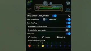 Carrom pool: disc game play with aimking auto Queue #Carrom pool: disc game #live