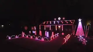 Frozen 2 'Into The Unknown' Christmas Light Show