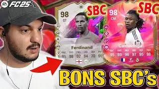 CAMAVINGA 98 FUTTIES SBC a 500K COINS & RIO FERDINAND 98 SBC | FC 25