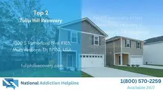 Top 3 Addiction Treatment Centers Murfreesboro