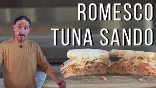 This Tuna Sandwich Got a Glow Up 😂🐟 -Romesco Style