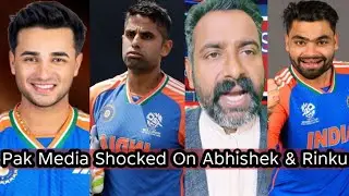 Pak Media Shocked 😱 On Abhishek Sharma 84/ & Rinku Singh 44/ SKy & Hardik IND 238 Vs NZ 1st T20