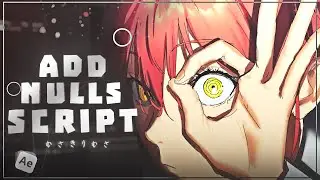 Add nulls script after effect tutorial | افتر افكت شرح تحميل سكربت النولات