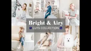 Bright & Airy LUTs for Premiere Pro