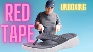 Red Tape Men's Sports Sandals unboxing | light-weight comfortable | red tape sandals mens
