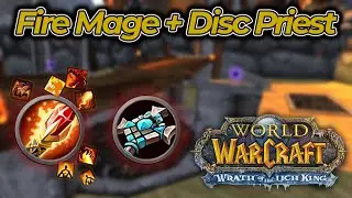 2700+ FIRE Mage + Disc Priest 2v2 arenas – WotLK