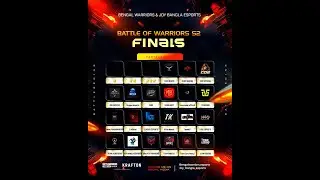 BATTLE OF WARRIORS S2 PRIZEPOOL OF 5000 RS 🏆 | FINALS Bengal Warriors Esports & Joy&nbsp;Bangla&nbsp;Esports