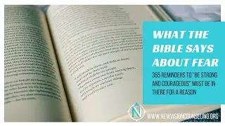 Oklahoma City Marriage Therapist: What the Bible Says About Fear