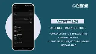 Activity Log / Useful Tracking Tool - PIERRE