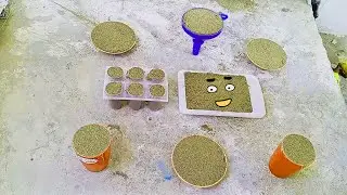 Ice Cube Multiple 🧊 Sand Cake 🥮 Funny & Satisfying ASMR Video | Relaxing Sand Cake Making 😍 #viral