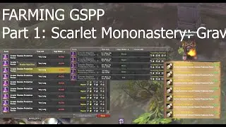 Greater Shadow Protection Potion Farming (GSPP Farming) for Naxxramas