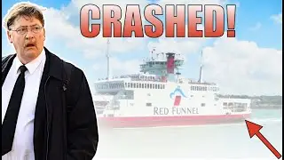 Ferry Crashes But The People In Charge DIDN'T Know |  CCTV