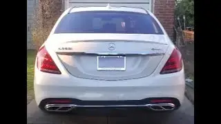 Installing a Rear Spoiler on a  Mercedes Benz S Series
