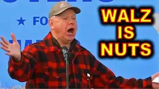 Tim Walz was a GAFFE-MACHINE Today in Pennsylvania.....