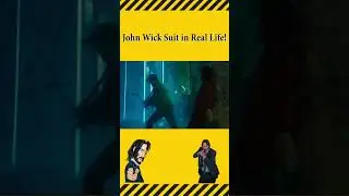 John Wick Chapter 4. What is John Wick's bulletproof suit made from?🤔 #johnwick #bullet #gun