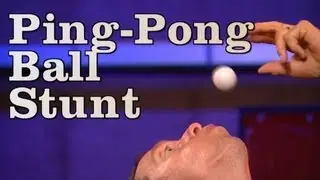 Ping Pong Ball Stunt | Stuntology | The Friday Zone