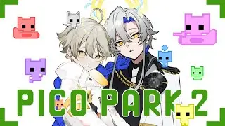 PICO PARK 2_黒電話ちゃまと地球外生命体でキュートな協力アクションゲームで遊びます