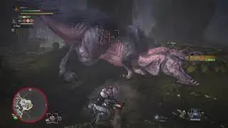 Monster Hunter: World Anjanath solo expedition