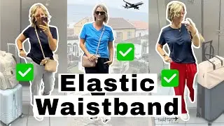 Travel&rsquo;s 9 Pants With an Elastic Waistband for the Airplane Outfit or on Vacation