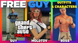 👔 FREE GUY GTA ONLINE outfits & characters 🔥