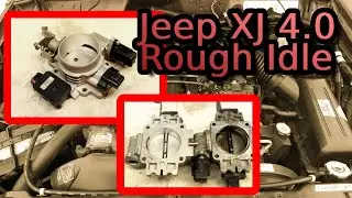 Jeep XJ 2000 - Rough Idle, Throttle body, Crank Positioning Sensor