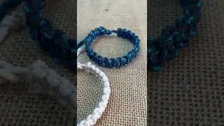 Pulseras Tejidas con Nudos Macrame #pulseramacrame #pulseratejida