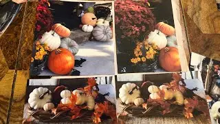 Comparing photo paper vs. card stock print outs !🍂💀