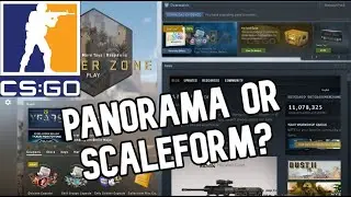 CSGO Panorama vs Old UI (Scaleform) FPS Comparison Side by Side