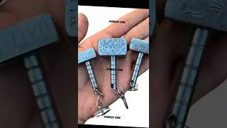 MINI METAL ENGRAVED THOR HAMMER KEYCHAIN #viral #survival #thorhammer #edc #keychain #thorragnarok