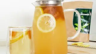 🍋 Receita de Limonada com Ch&aacute; Preto Defumado 🍃