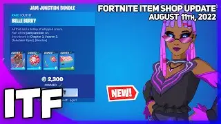 Fortnite Item Shop *NEW* JAM JUNCTION BUNDLE w/ GUEST! [August 11th, 2022] (Fortnite Battle Royale)