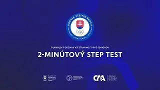2-minútový step test