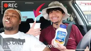 switching bf milkshake with mayo prank😳🤮 IT GETS HEATED 🔥