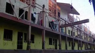 The Grand Lodges; Post & Beam/Timber-frame Installation