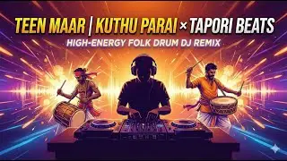 Top Drummer Best High-Energy Folk Drum Beats Teen Maar Dappulu Kuthu Parai Tapori beats bold swagger