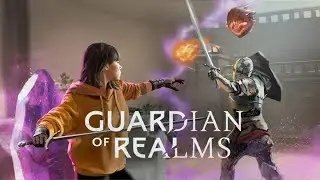 They're in my room! Guardian of Realms | a mixed reailty VR fighting game on Meta Quest