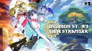 Digimon Story Time Stranger (Part 2) Greymon boss fight and first champion digimon