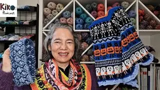 Kiko's Knitting Podcast #293 -  Halloween Cowl & Brioche Headband