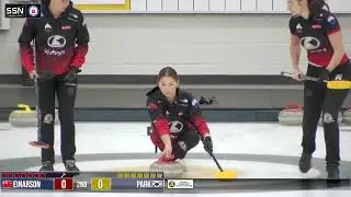 FEATURE  Kerri Einarson vs  Youbeen Park   QUARTERS   Saville Shootout 5