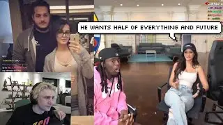 xQc отреагировала на заявление SSSniperwolf на стриме Кая Джената о том, что на неё &laquo;подал в суд ...