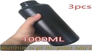 3pcs Darkroom 1000ml Chemical Bottle for Developer Stopper Fixer Film Processing Aarkroom Equipment