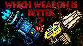 Pixel Gun 3D - Icicle Minigun VS Impulse Minigun